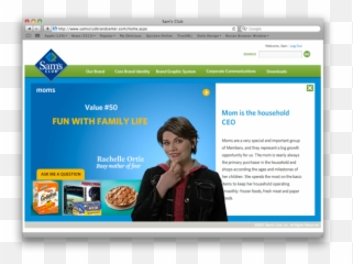 Samu0027s Club Online Brand Guidelines - Technology Applications png