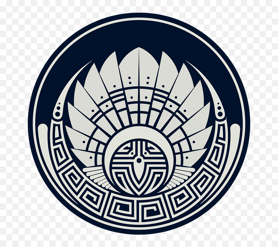 Crop Circle Glyph Sacred Geometry - Native American Circle Tattoos Png,Png Circle