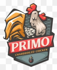Primo Chicken Charbroiled - Rooster Png,Brasa Logo