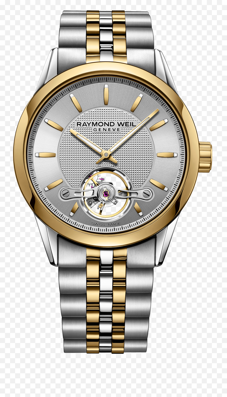 Raymond Weil Watch - Freelancer 42mm Automatic Open Aperture Raymond Weil Rw1212 Png,Swis Army Logo