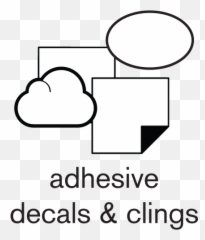 Adhesive Decals U0026 Clings U2013 Exhibit Chicago - Vertical png