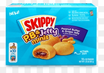 Pb U0026 Jelly Minis - Skippy Brand Peanut Butter Skippy Pb Grape Jelly Minis Png,Peanut Butter Jelly Time Aim Icon