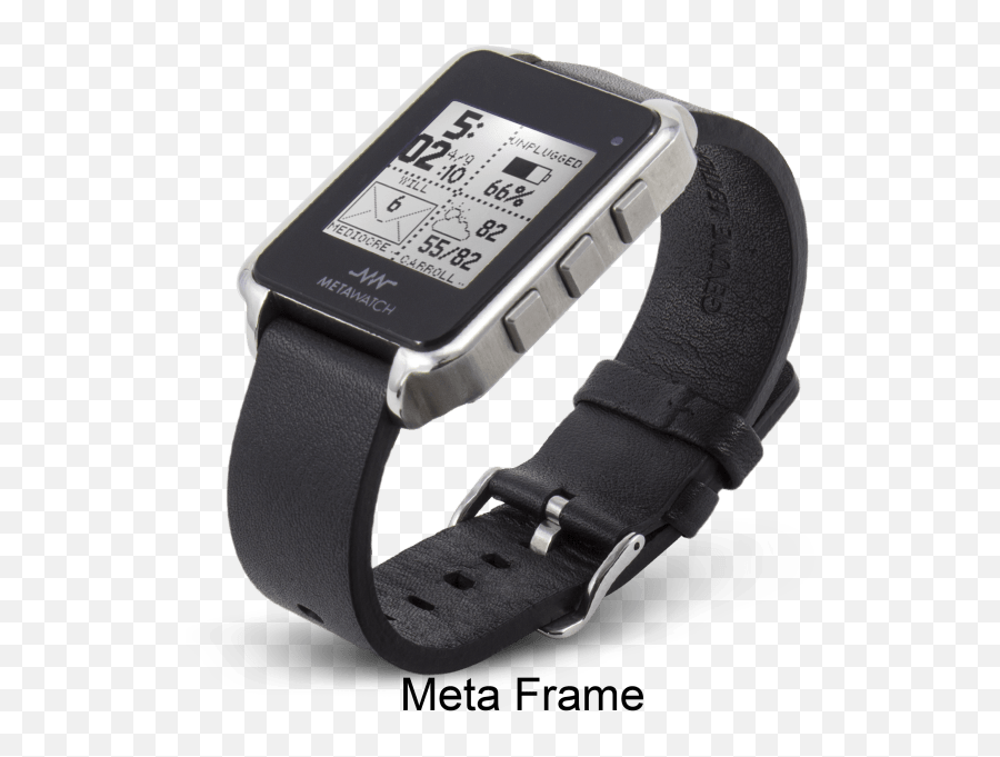 Metawatch Smartwatch - Watch Strap Png,Pebble Dead Watch Icon