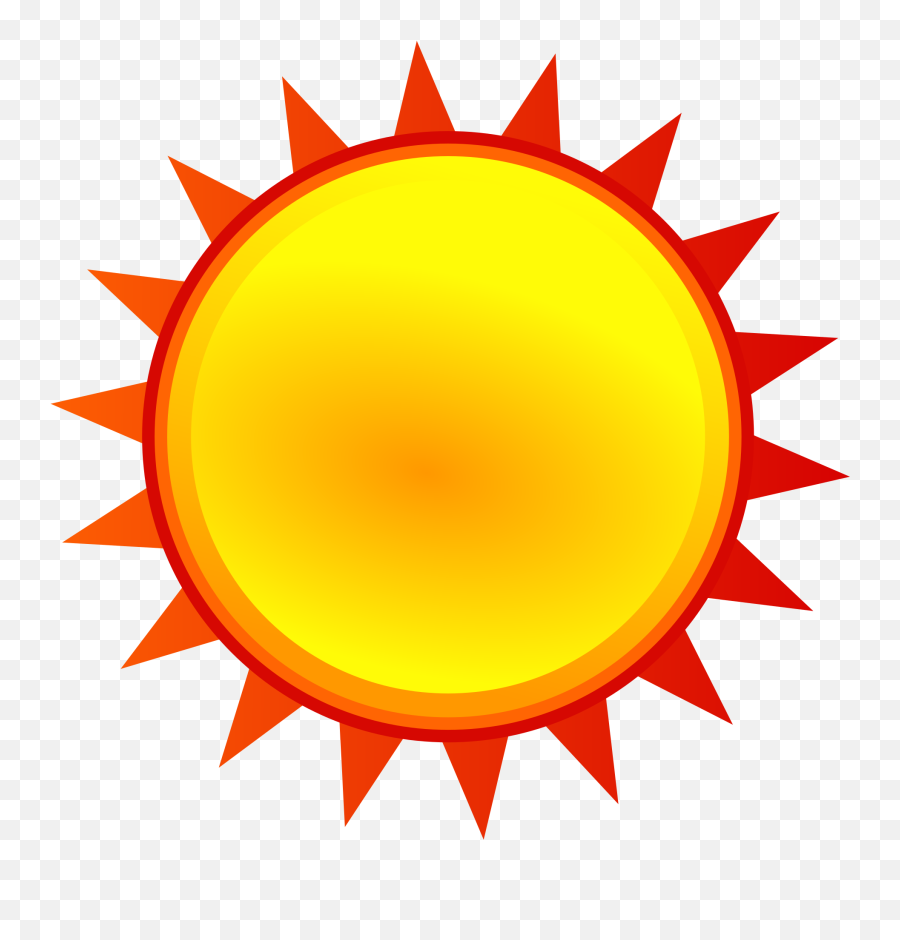 Nuvola Weather Sunny - Clipart Sunny Weather Symbols Png,Sunny Day Icon