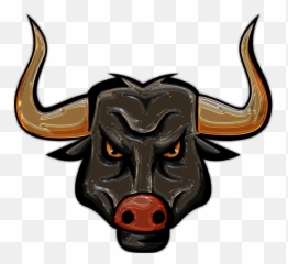 Free Photo Factory Bull Glass Art - Cabeça De Touro Png
