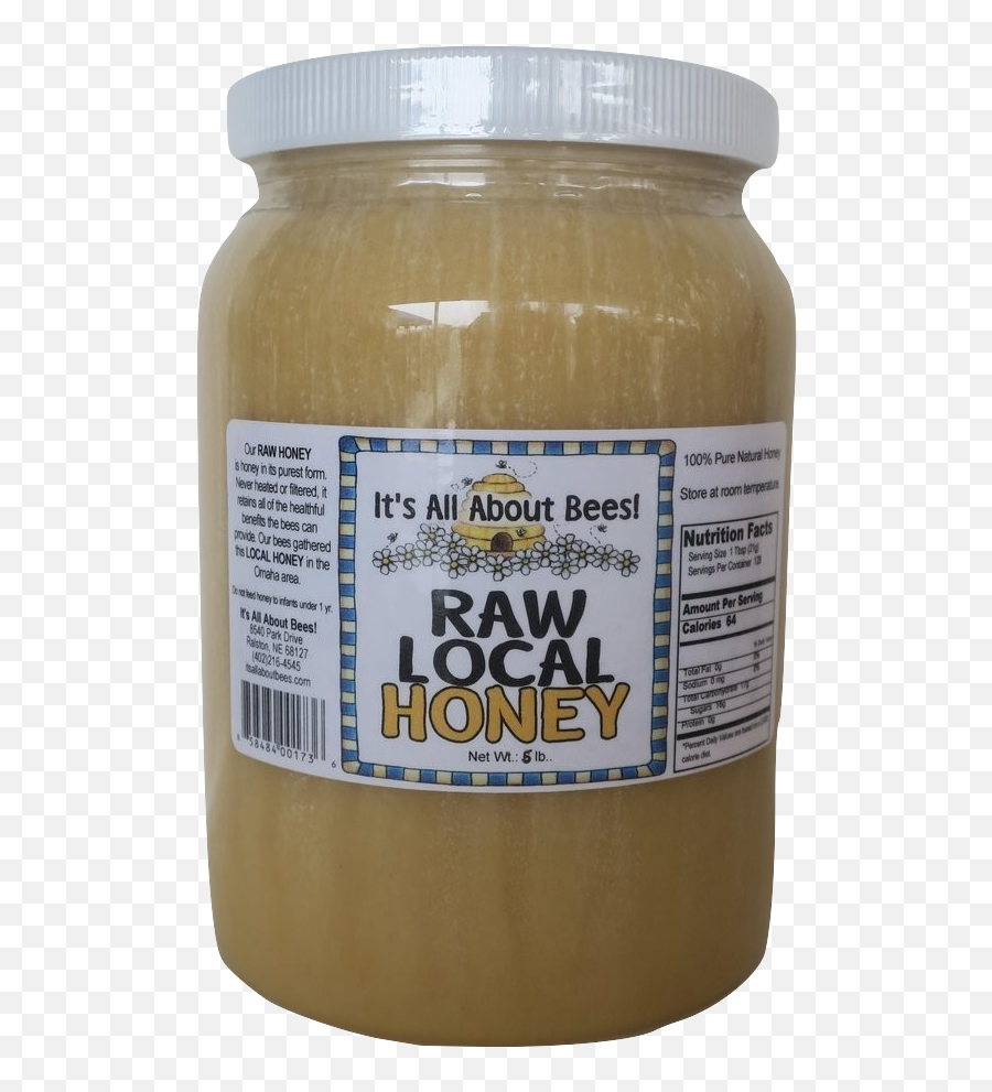 5 Lb Honey Jar - Peanut Butter Png,Honey Jar Png