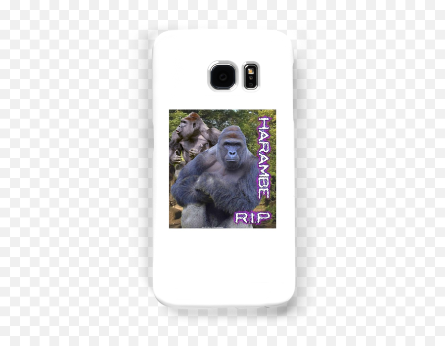 Harambe - Rip Vintage Og Harambe Vintage Galaxy Case Musical Theatre Png,Harambe Transparent