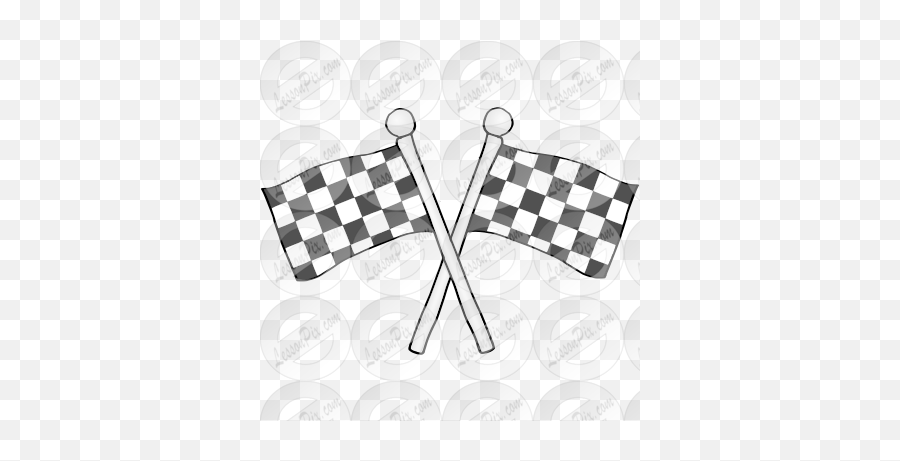 Lessonpix Mobile - Nipsey Hussle Marathon Flag Png,Checkered Flags Png