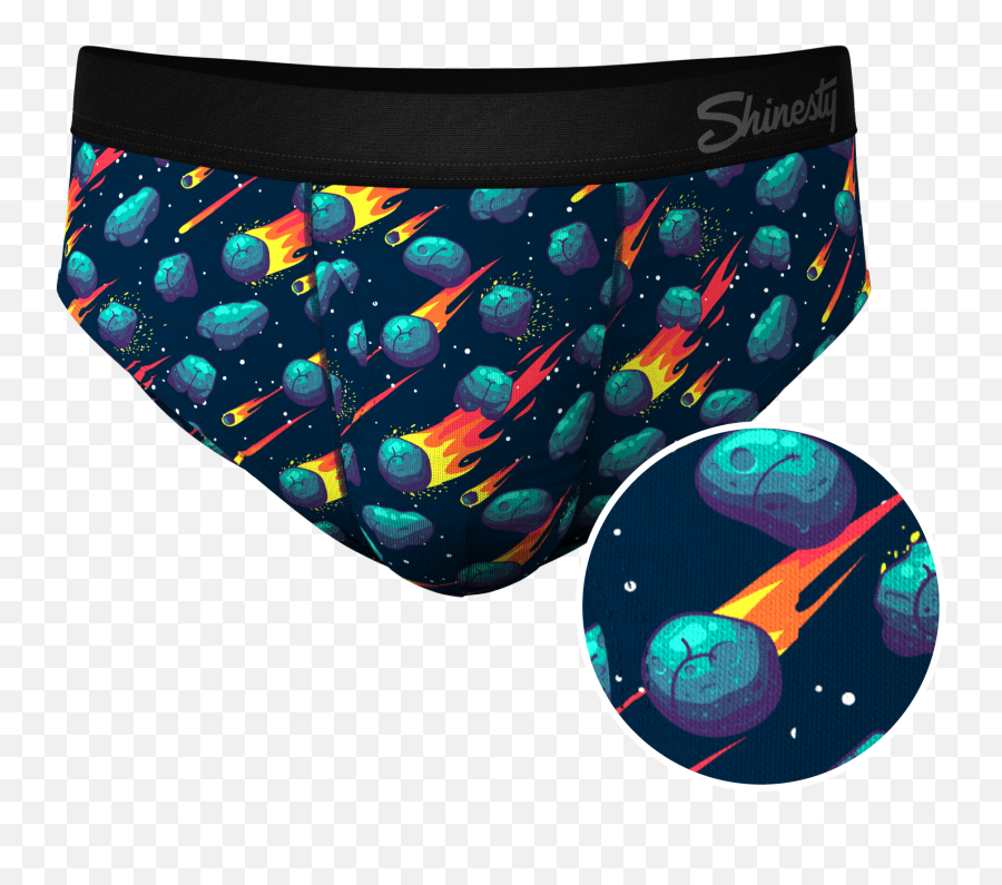 The Meateorite Asteroid Ball Hammock Pouch Underwear Briefs - For Teen Png,Walking Cradles Icon