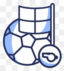Officiating Soccer Offside Rule Course - Draw A Ball And Foot png