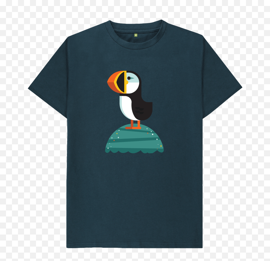 Puffin Print Kidu0027s T - Shirt Bird Spot Store Clothing Short Sleeve Png,Puffin Icon