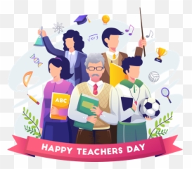 Teacher Day Icon - Download in Flat Style Teachers Vector png