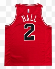 Nba Swingman Jersey Lonzo Ball 2 Chicago Bulls Icon Edition Png