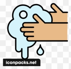 Free Washing Hands Icon Symbol Png Svg Download - Language