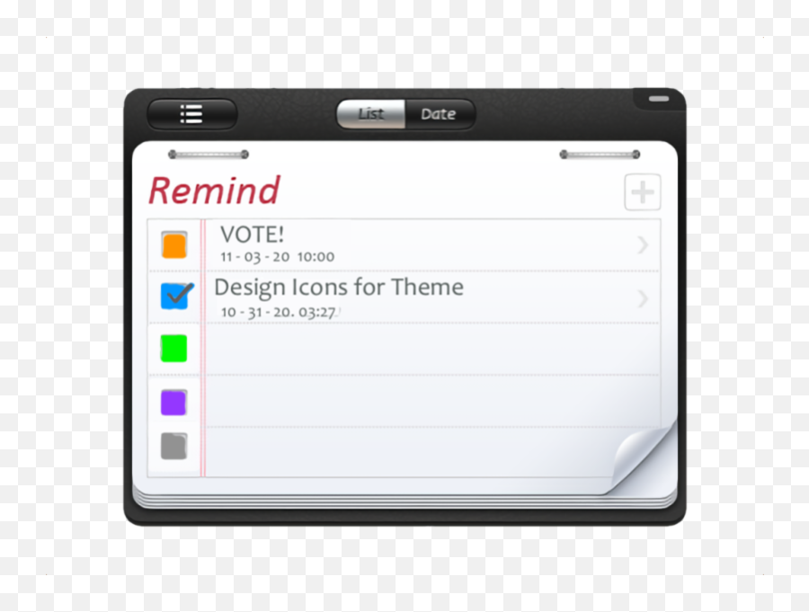 Terry Ocheskey Dribbble - Dot Png,Ios 7 Reminders Icon