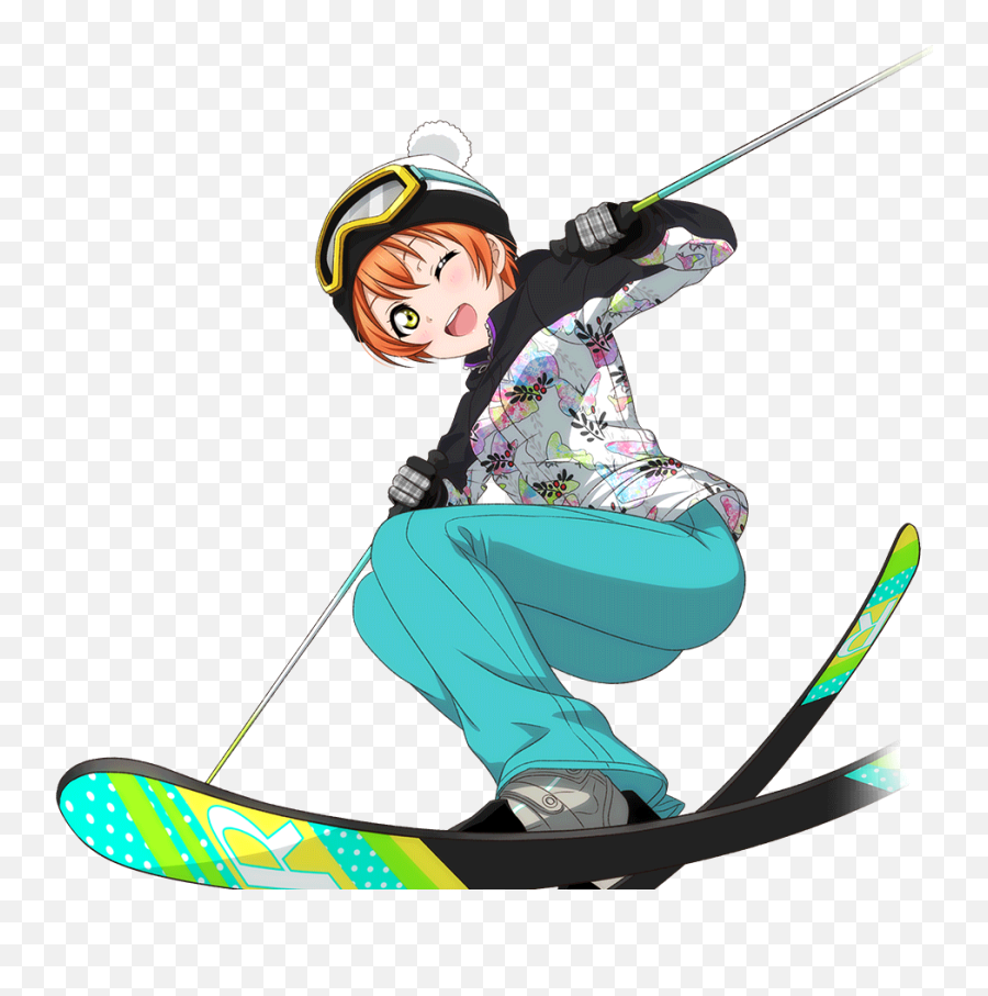 Card - Ski Png,Rin Hoshizora Icon