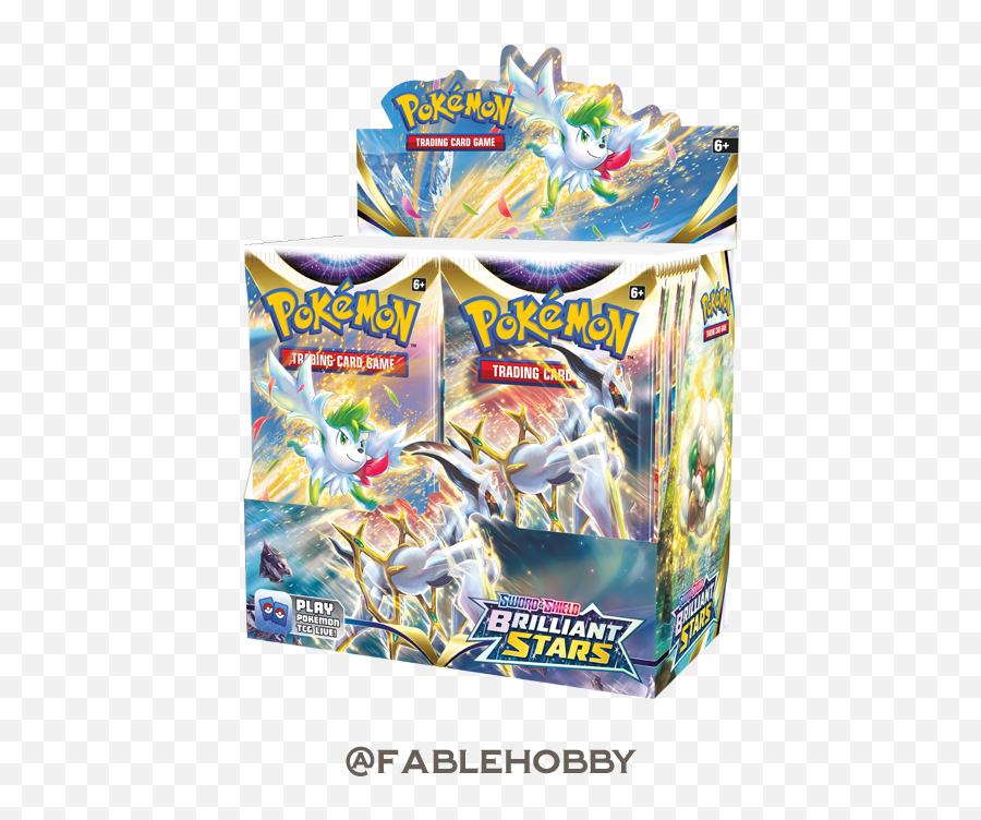 Fable Hobby - Pokemon Brilliant Stars Booster Bod Png,Neon Obby Icon