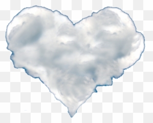 Download Heart Cloud Png - Shaped Clouds PNG Image