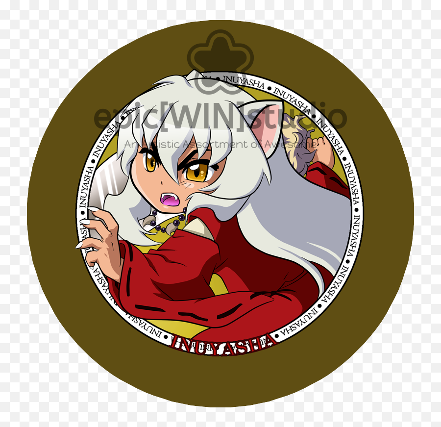 Corissabeesu0027 Buttons U2014 Win Png Inuyasha