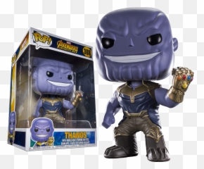 Download Avengers Infinity War Thanos - 10 Inch Funko Pop png