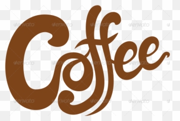 5 Handlettered Coffee Illustrations By - Coffee Word Art Transparent Png,Word Png