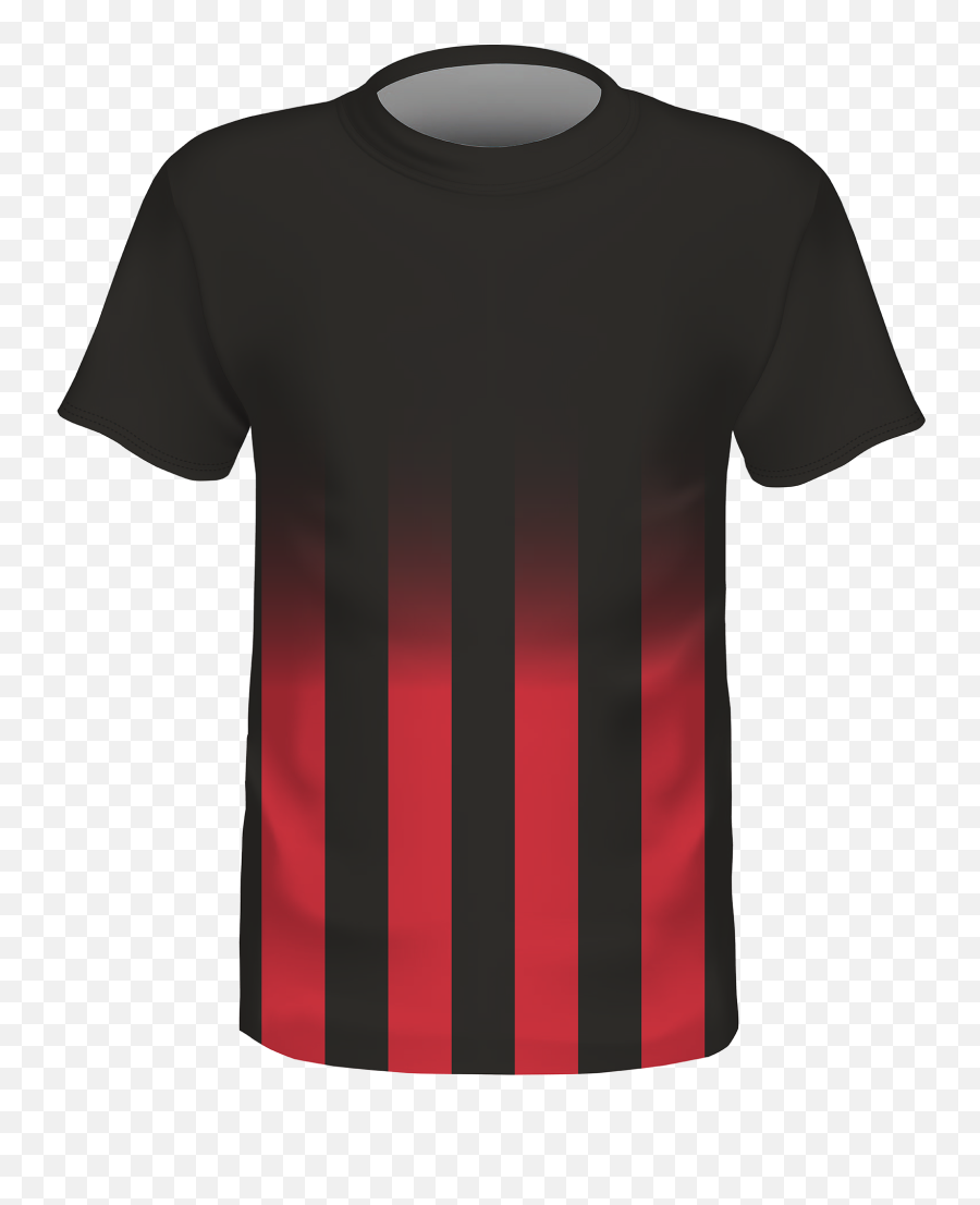 Custom Team Soccer Jersey - Red Lines Active Shirt Png,Red Lines Png