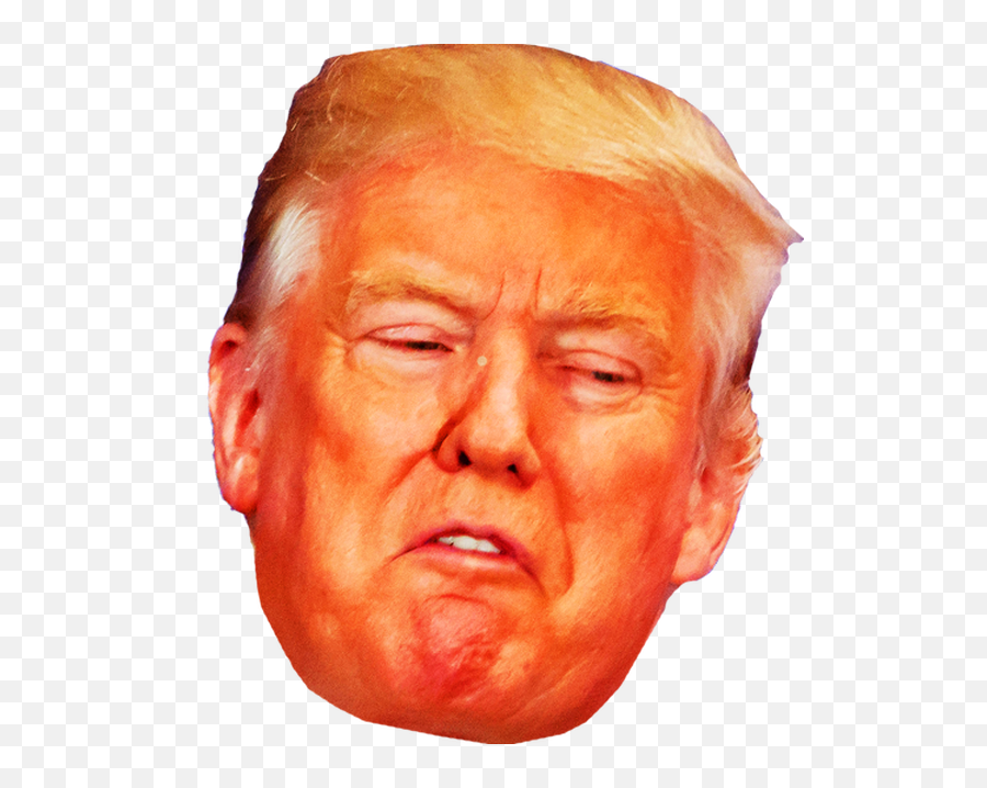 Trump Face Png Angry Not Happy Transparent - Donald Trump Art Png,Face Png