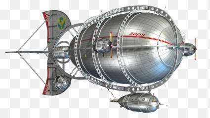 Zeppelin Png Image - Airship,Airship Png