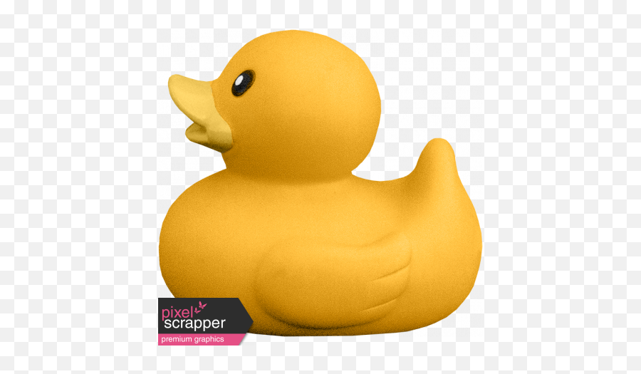 Tiny But Mighty Rubber Duck Graphic By Janet Scott Pixel - Bath Toy Png,Rubber Duck Png