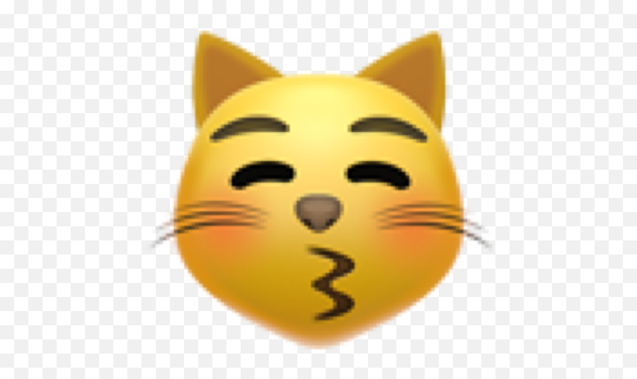 Emoji Catemoji Smiley Smail Kiss Love Blush Cat Freetoe - Kissy Cat Emoji Png,Kiss Emoji Png