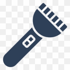 Flash Light Icon Of Glyph Style - Clip Art png