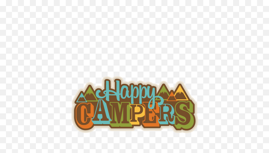 Download Large Happy - Free Clipart Happy Camper Png Image Happy Campers Clip Art,Camper Png