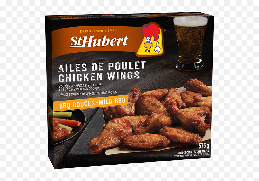Mild Frozen Bbq Chicken Wings St - Hubert Products Aile De Poulet St Hubert Png,Buffalo Wings Png
