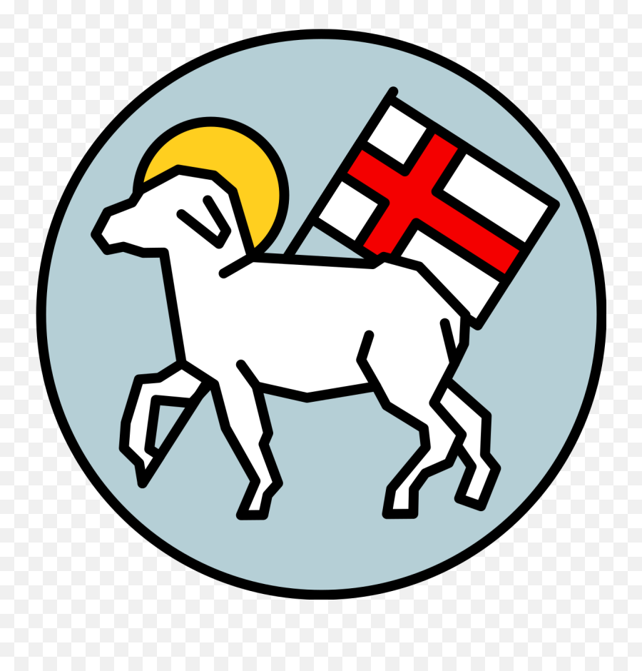 Moravian Church Simple Emblem - Moravian Church Logo Png,Lamb Of God Logo