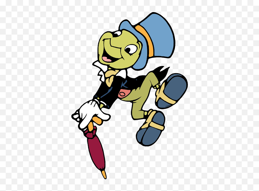 Jiminy Cricket Clicking His Heels - Jiminy Cricket Disney Png,Jiminy Cricket Png