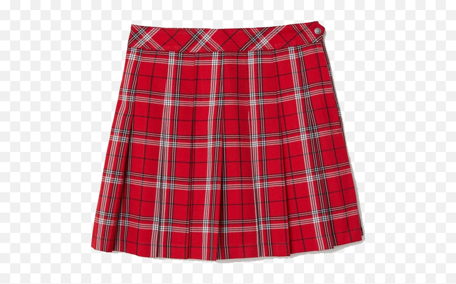 Plaid Skirt Png Picture - Red Plaid Skirt,Skirt Png