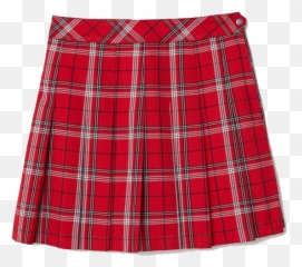 Plaid Skirt Png Picture - Red Plaid Skirt,Skirt Png