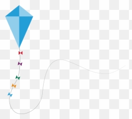 Download Donate - Blue Kite Transparent Png,Kite Png