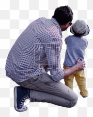 Download Free Png Dad And Son In Park - Transparent Father And Child Png,Father And Son Png