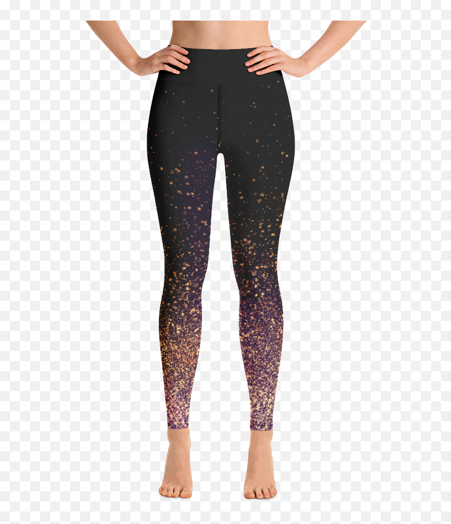 Gold Dust Yoga Leggings - Yoga Leggings Nl Png,Gold Dust Png