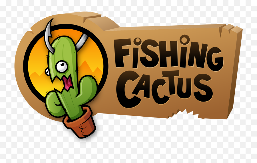 Fishing Cactus Presskit - Fishing Cactus Logo Png,Cactus Logo