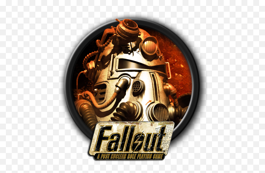 Fallout 1 Logo Png 7 Image - Fallout A Post Nuclear Role Playing Game,Fallout 1 Logo