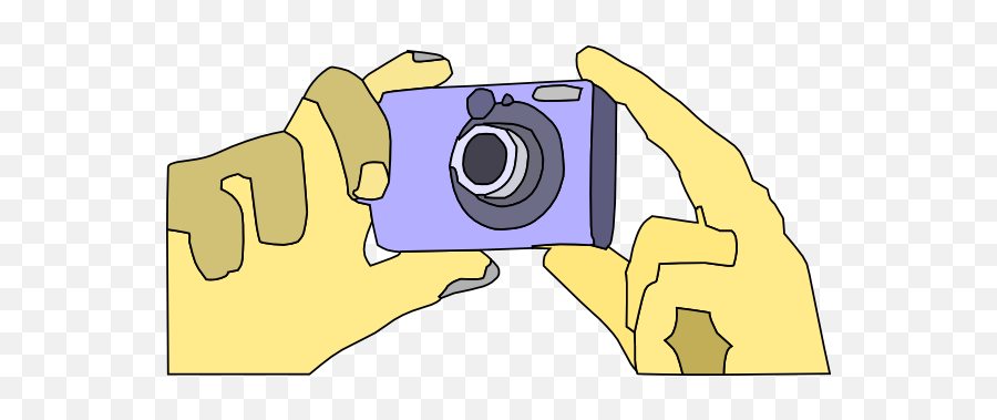 Holding Digital Camera Clip Art - Vector Clip Man Holding A Camera Clipart Png,Camera Clipart Png