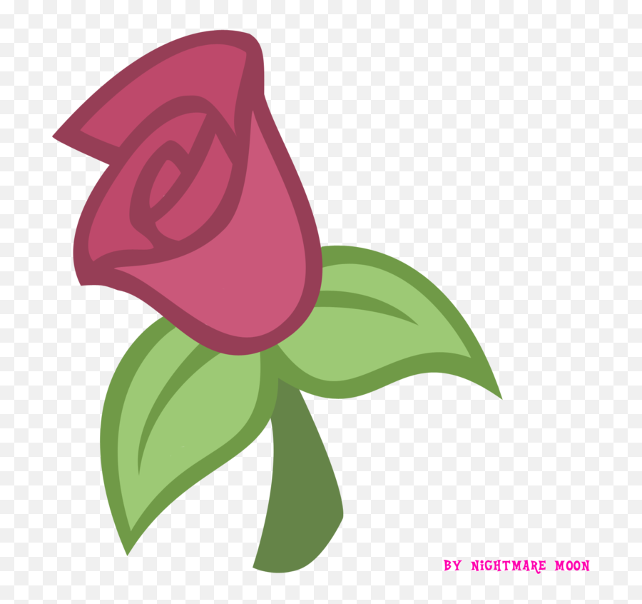 Download Hd Full X Mark Png - Mlp Roseluck Cutie Mark Pony Little My Mark Cutie Flower,X Mark Transparent