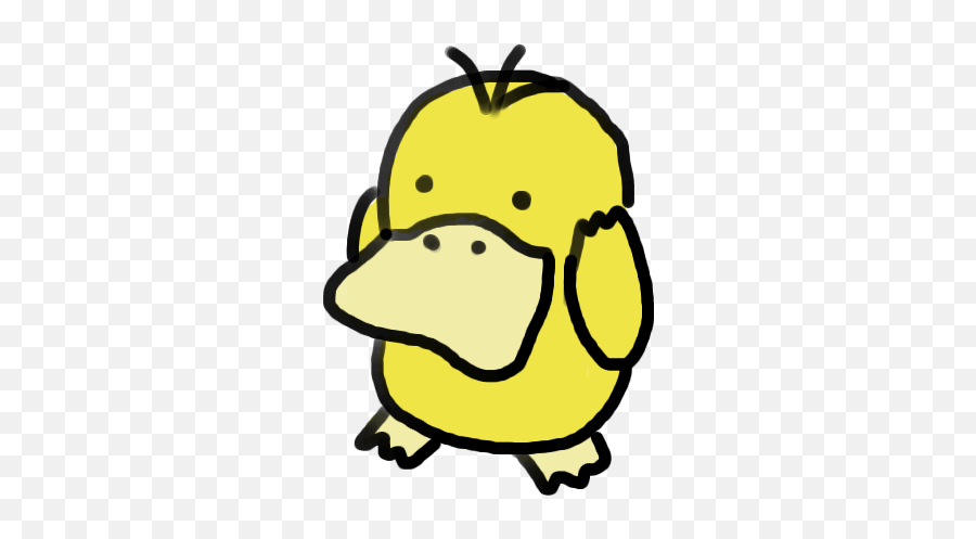 Psyduck Psykokwak Pokemon Character - Cartoon Png,Psyduck Png