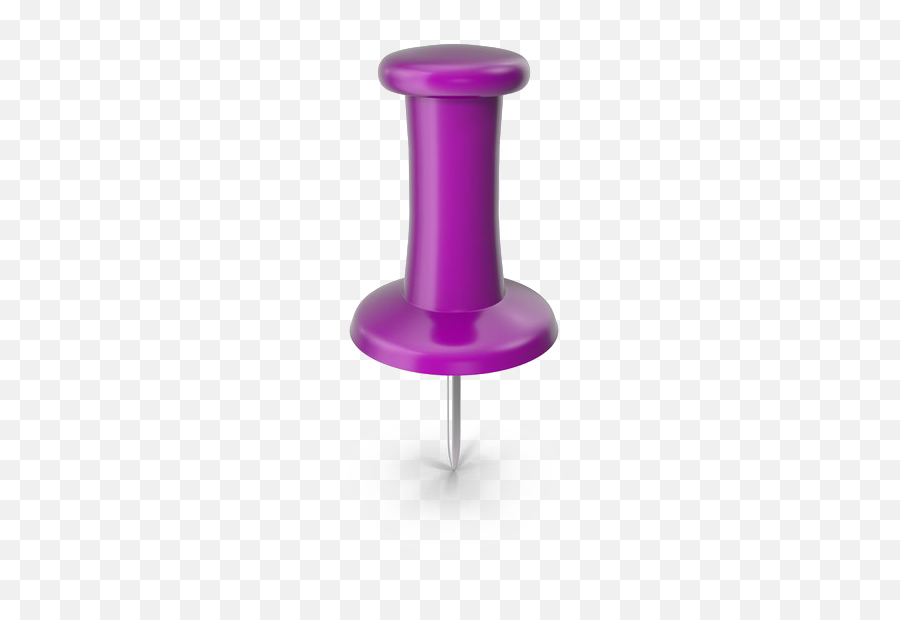 Thumbtack Png Hd Image - Purple Items Transparent Background,Thumbtack Png