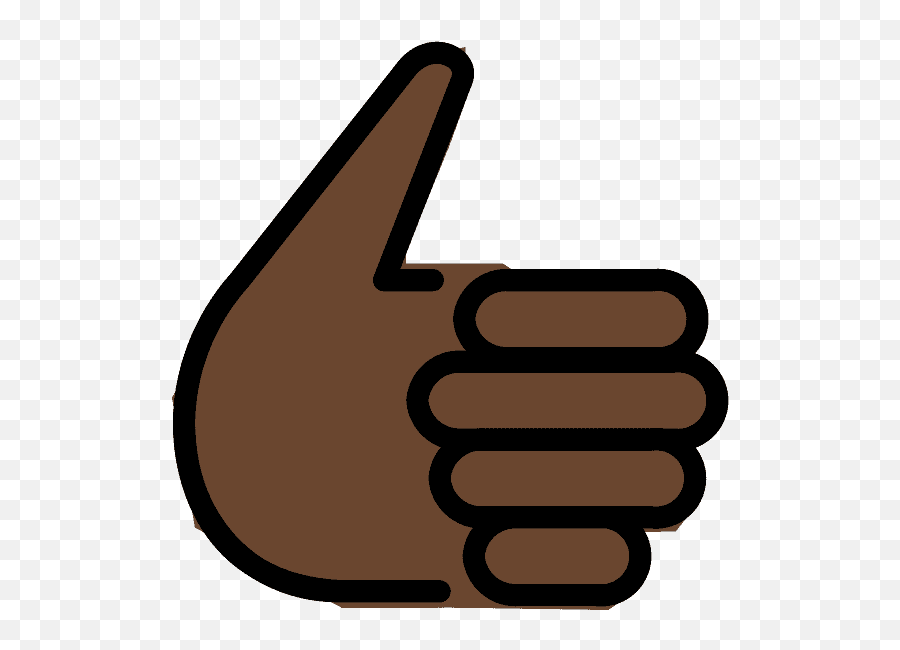 Thumbs Up Emoji Clipart - Kciuk W Gore Bez Ta Ciemna Karnacja Png,Emoji Thumbs Up Png