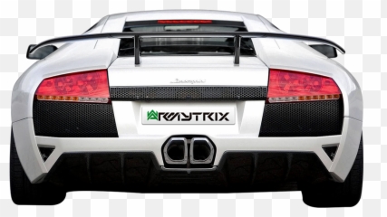 Lamborghini Hd Png Download - Lamborghini Murcielago Back View,Car Rear Png