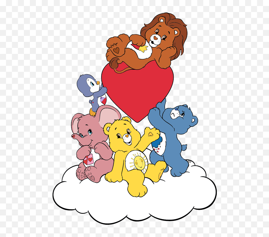 Care Bears And Clip - Png Download Full Size Clipart Care Bears And Cousins Raccoon,Care Bears Png