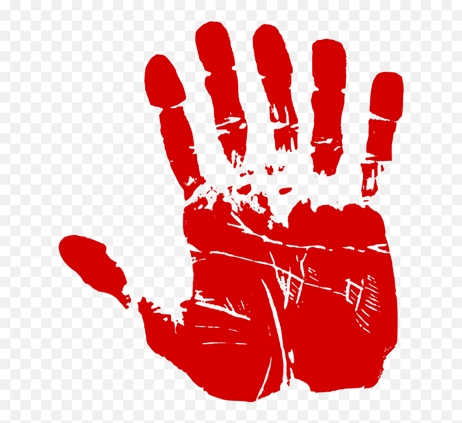 Openclipart - Clipping Culture Six Finger Hand Print Png,Hand Print Png